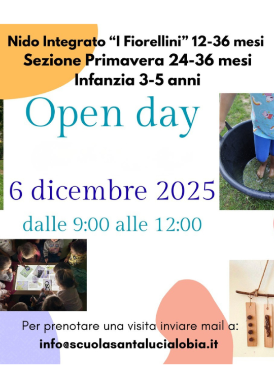 Locandina - Open Day Dicembre 2025