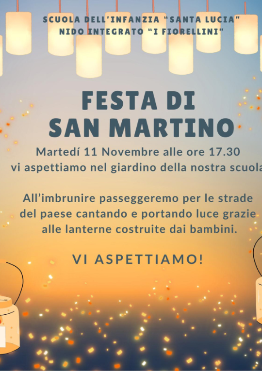 Locandina - Festa di San Martino